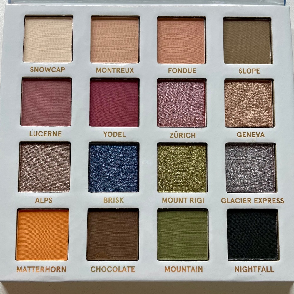 BH Cosmetics Smitten in Switzerland
